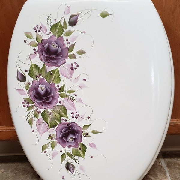 Purple Toilet Seat Etsy