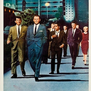 Druckvorlage Ocean's 11 1960 Seltenes Vintage Poster
