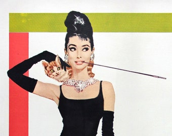 Printable Breakfast at Tiffany’s ver. 1 & 2, 2 1961 Vintage Posters