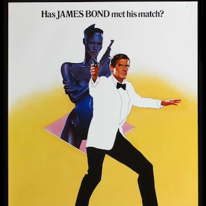 Printable A View to a Kill 1985 Vintage Poster