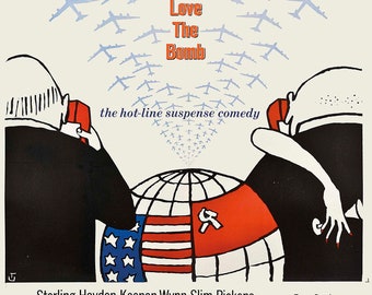 Printable Dr. Strangelove 1964 Vintage Poster