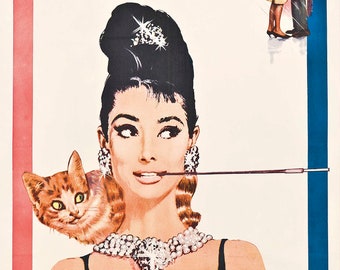 Printable Breakfast at Tiffany’s ver. 2 1961 Vintage Poster