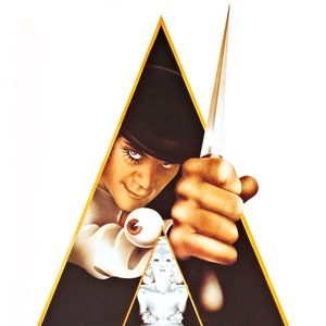 Printable A Clockwork Orange 1971 Vintage Poster