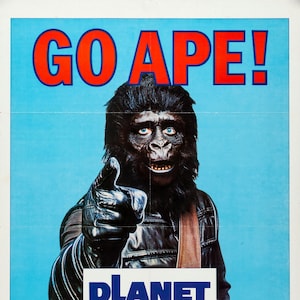 Printable Planet of the Apes 1968 Vintage Poster
