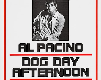 Printable Dog Day Afternoon 1975 Vintage Poster