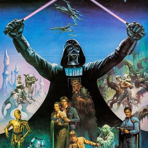 Printable Star Wars: The Empire Strikes Back 1980 Vintage Poster