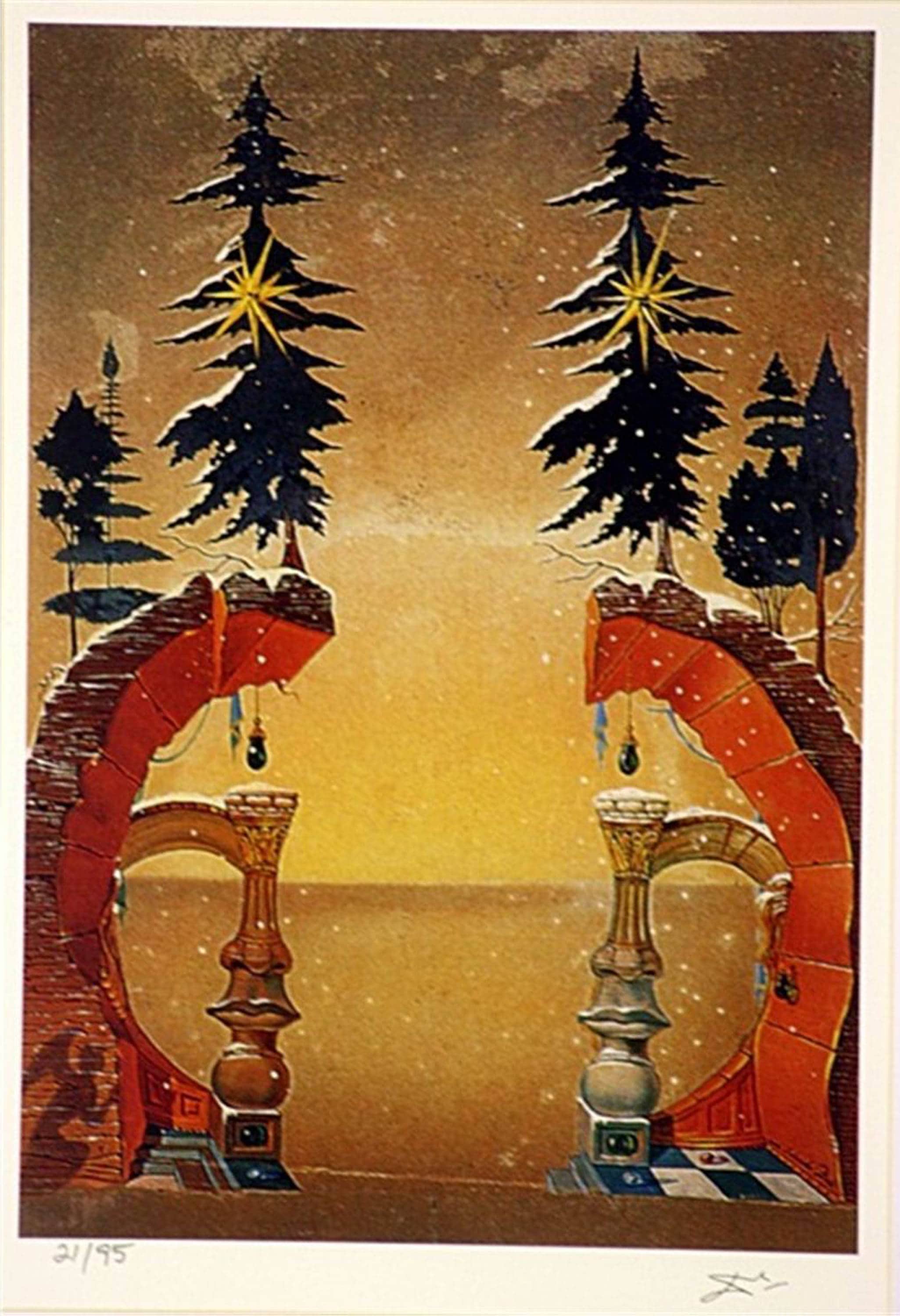 印刷、印刷可能なサルバドール・ダリの 1948 年版ヴォーグの表紙