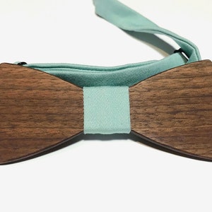 Custom made Wooden Bow Tie /Perfect gift for him/Wedding/Wooden accessory for man/Anniversary gift for man/Bowtie for kids
