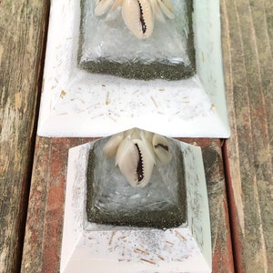 Orgonite® Pyramid for Obatala 3.25 inch