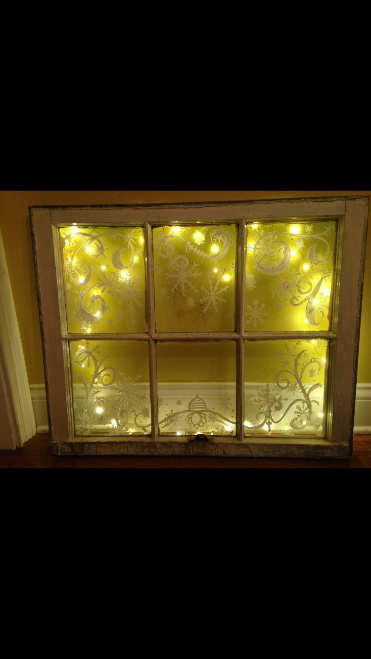 Hand Painted Window - Etsy
