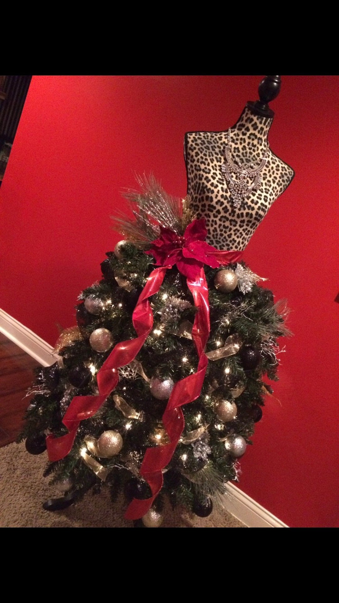 Christmas Tree Dress Form Etsy