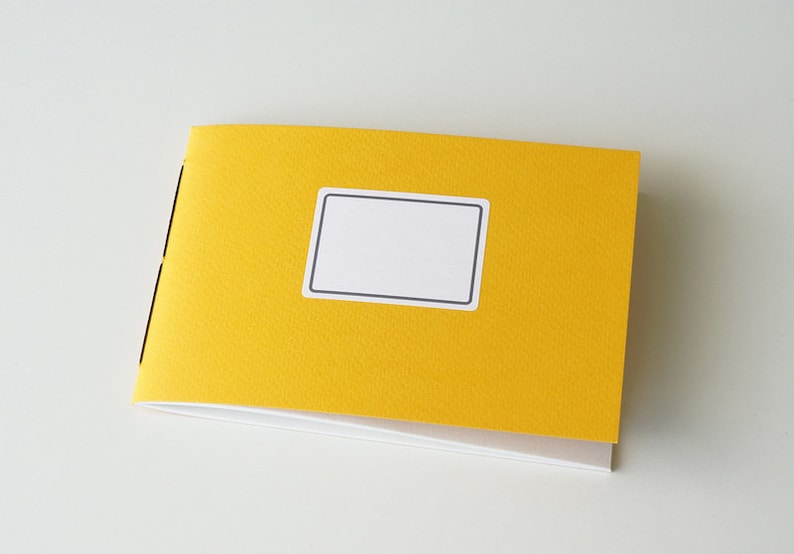 Notebook, A6, booklet, sketchbook image 2