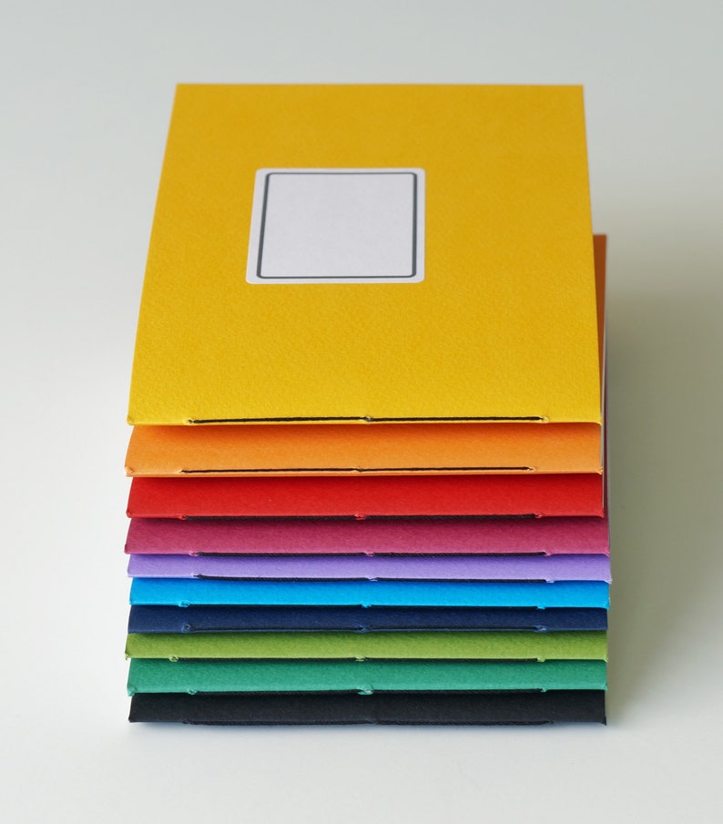 Cuaderno, formato apaisado A6, cuaderno de bocetos, cuaderno imagen 5