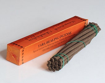 Kadzidło, Kadzidło lecznicze Tara, Naturalne kadzidło tybetańskie, Kadzidełka w patyczkach