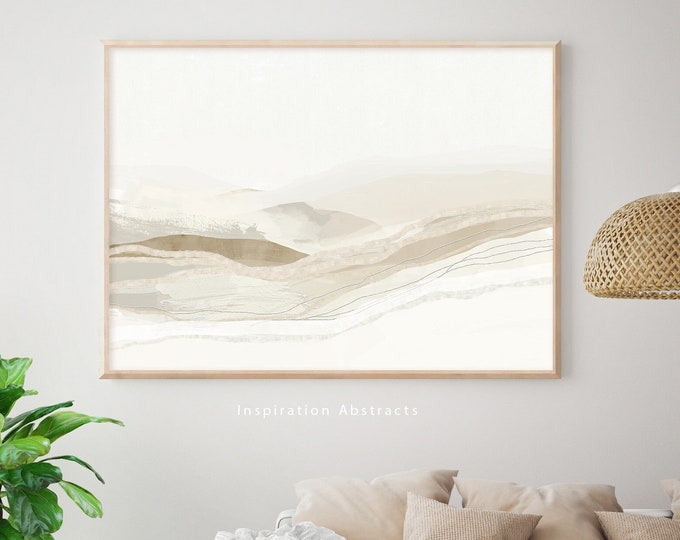 Large Minimalist Painting, Printable Art, Landscape Painting, Abstract Painting, Zen Wall Art, Abstract Art, Modern Wall Art, Minimal Art