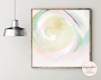 Serene painting | Etsy