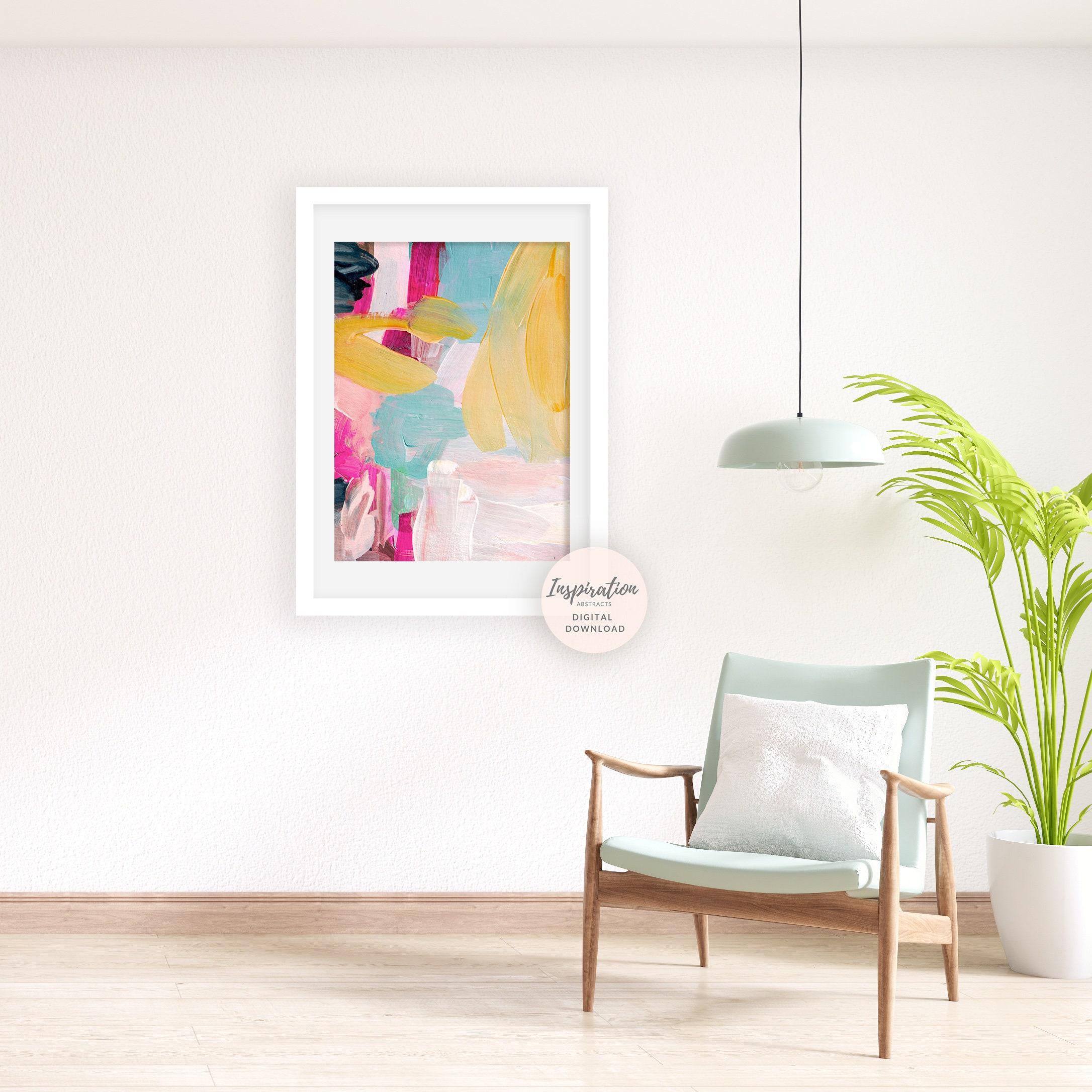 Printable Abstract Painting Modern Art Abstract Wall Art | Etsy