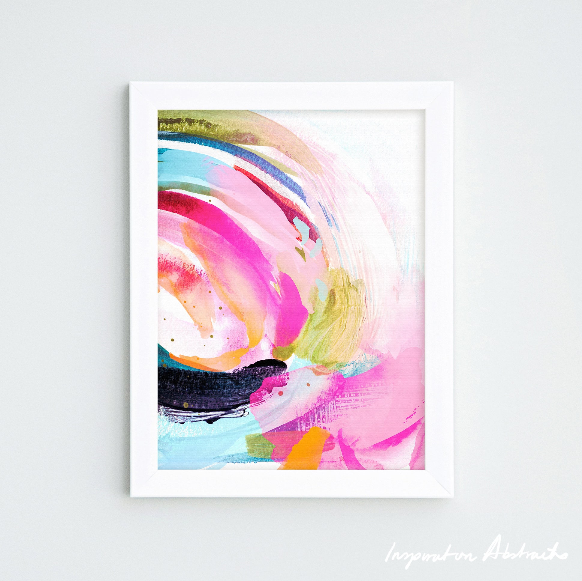 Vibrant Mini Abstract Artworks