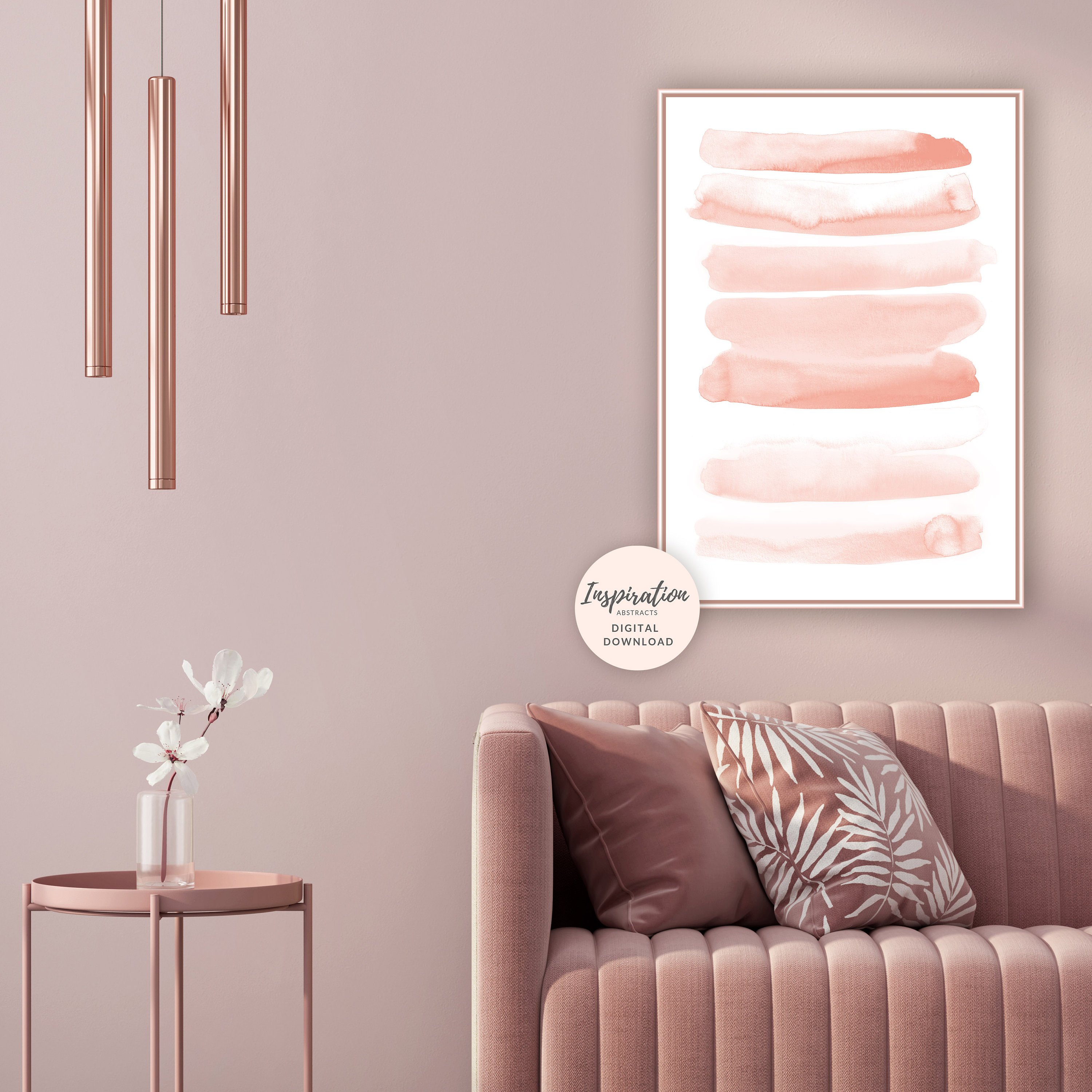 Printable Pink Wall Art