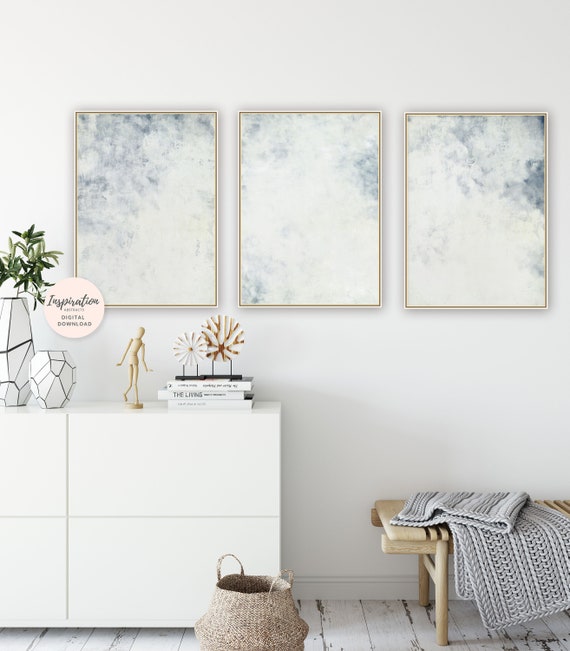 Minimal Art Prints, Set Of 3 Paintings, Abstract Art, Set of 3 Prints, Scandi Wall Art, 24x36 Art Prints, Large Wall Art, Modern Wall Art
