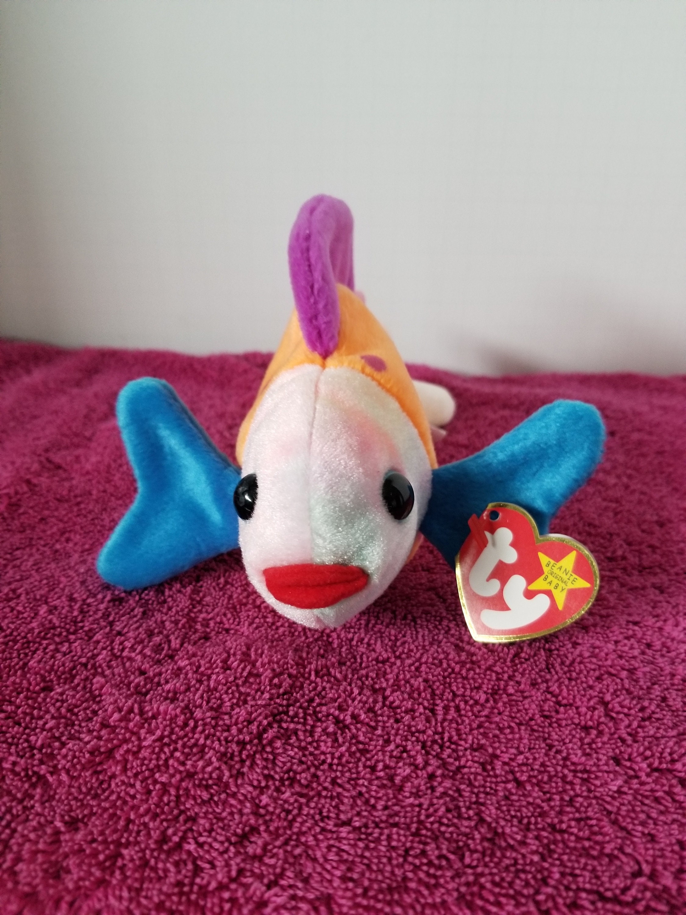 Beanie Baby Original Lips the Fish Style 4254 Etsy España