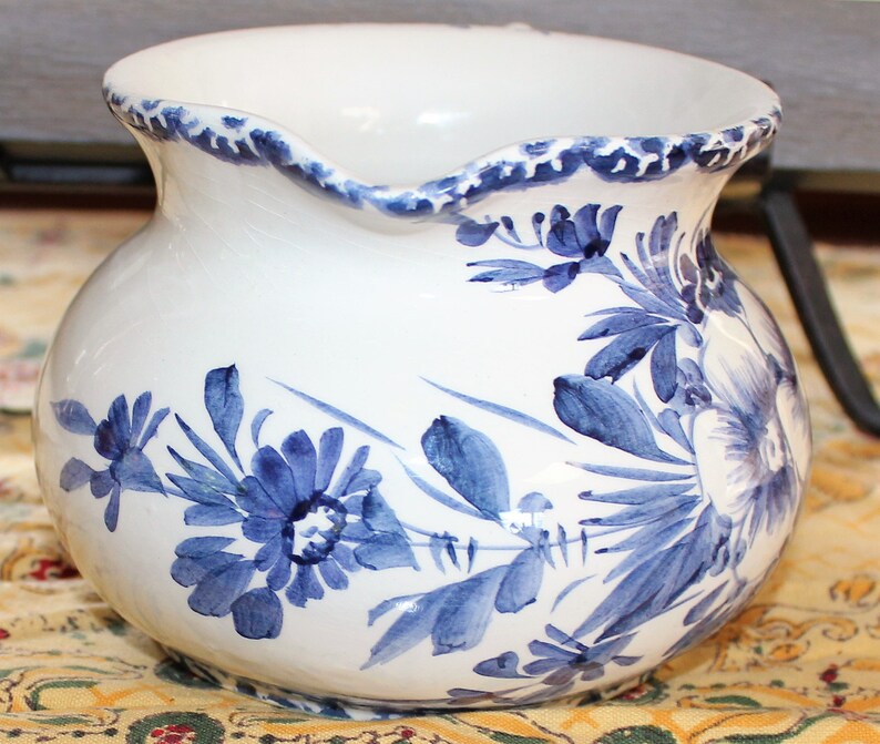 Vintage Italian Ceramic Pitcher from Bassano Del Grappa Etsy