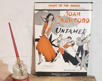 Partituras antiguas ~ Chant Of The Jungle - That Wonderful Something Is Love ~ Música de Nacio Herb Brown ~ Letra de Arthur Freed ~ 1929