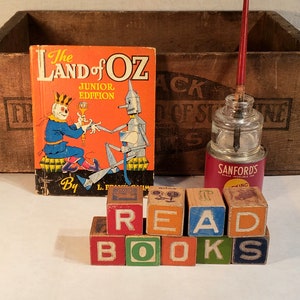The Land of Oz - Junior Edition ~ Written by L. Frank Baum ~ Illustrated by John R. Neill ~1931