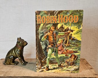 The Merry Adventures of Robin Hood of Great Renown, In Nottinghamshire ~ Written by Howard Pyle ~ Illustrated by Paul Busch ~ 1955
