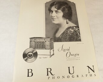 Anuncio de la biblioteca de la etude Magazine Braun Phonographs ( Enero de 1923) - Backside Schirmer Library Advertisement