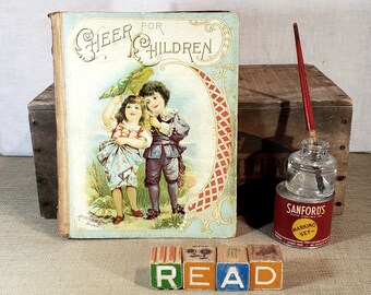 Cheer for Children ~ Fully Illustrated ~ McLoughlin Bros. ~ 1902 or prior