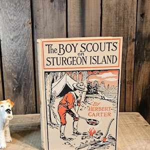 I Boy Scouts sull'isola di Sturgeon o abbandonati tra i bracconieri di pesce ~ Scritto da Herbert Carter ~ Pubblicato nel 19141