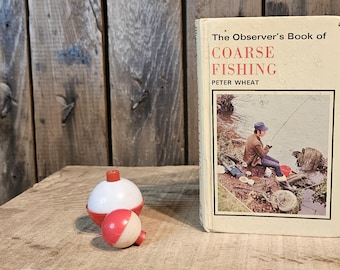 Vintage Fishing Book ~ The Observer's Book Of Coarse Fishing ~ Written by Peter Wheat ~ Line Drawings by Baz East ~ 1976