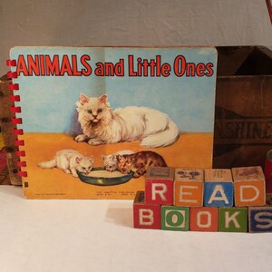 Animals and Little Ones by Virginia Mathews~ Published in 1955