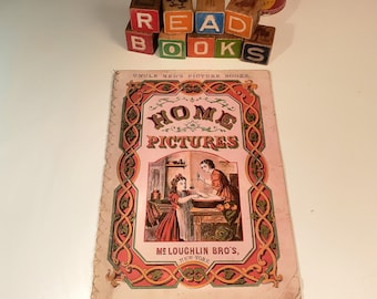 HOME PICTURES: Uncle Ned's Picture Books McLoughlin Bro's 1880