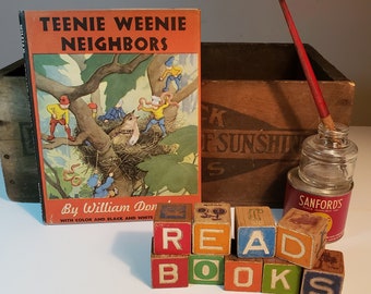 Teenie Weenie Neighbors by William Donahey Copyright 1945 first edition