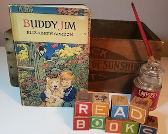 Buddy Jim by Elizabeth Gordon pictures by John Rae 1922