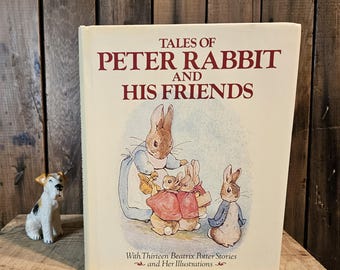 Cuentos de Peter Rabbit y sus amigos ~ Con trece historias de Beatrix Potter ~ Tapa dura extragrande ~ 1984