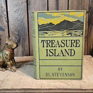 Treasure Island ~ Napisane przez Roberta Louisa Stevensona ~ Wczesne wydanie ~ 1900