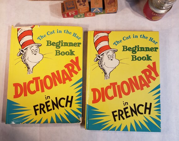 洋書絵本辞書 The Cat in the Hat Dictionary A Book Cat Dictionary