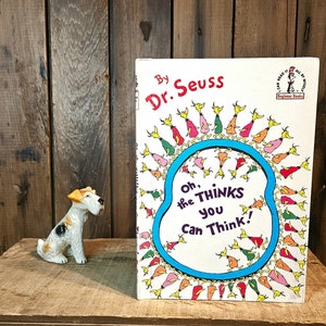 Oh, die Gedanken, die du denken kannst! ~ Geschrieben und illustriert von Dr. Seuss ~ Ausgabe 1975