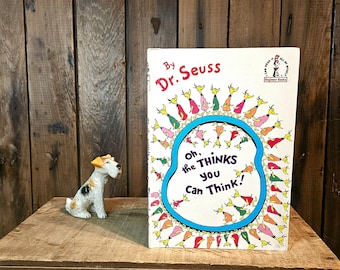 ¡Oh, los pensamientos que puedes pensar! ~ Escrito e ilustrado por Dr. Seuss ~ Edición de 1975