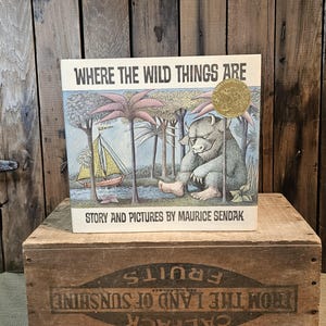 Signierte Kopie ~ Where The Wild Things Are ~ Verfasst und Illustriert von Maurice Turnak ~ Jubiläumsausgabe ~ Sehr guter Zustand ~ 1974