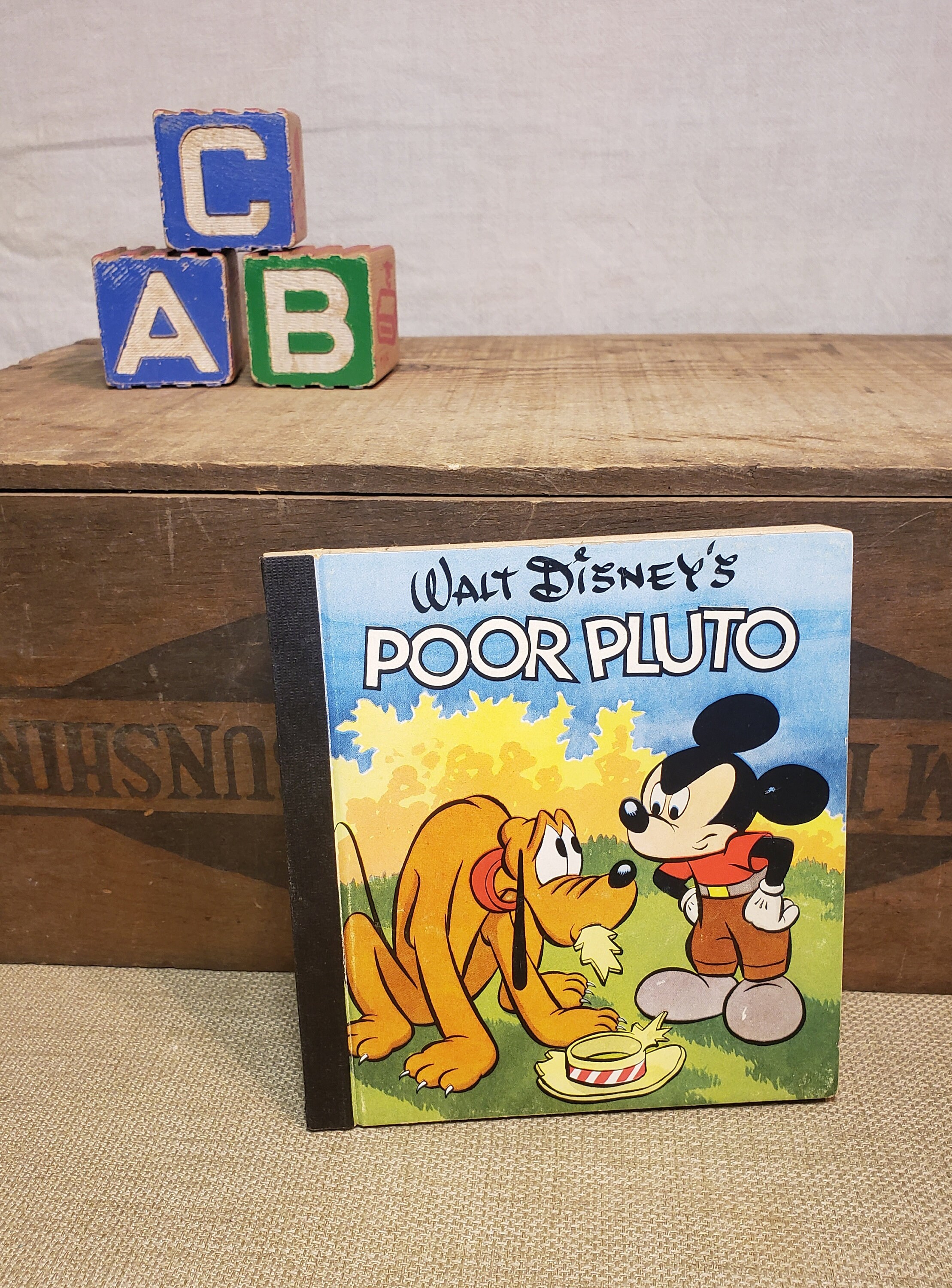 Buy Walt Disney s POOR PLUTO Vintage Book 1948 Online in India Etsy