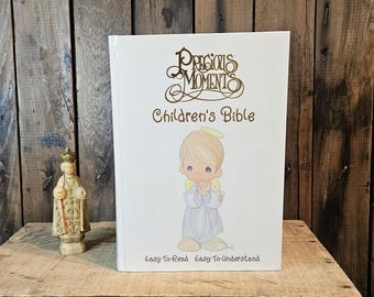 Precious Moments Children's Bible ~ Illustrated by Samuel J. Butcher ~ 1990