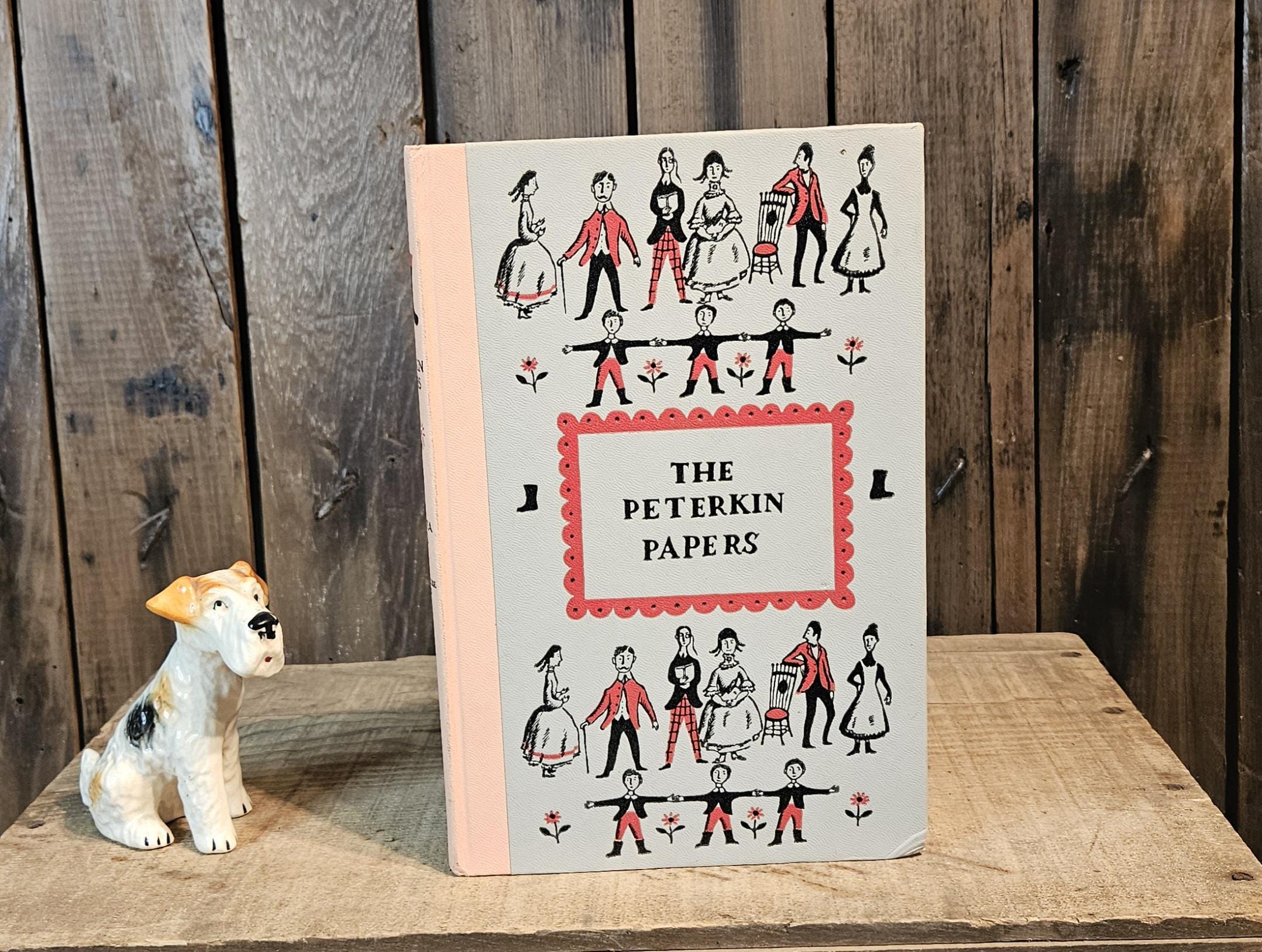 The Peterkin Papers ~ Written by Lucretia P. Hale ~ Illustrated by Ezra Jack Keats ~ Junior Deluxe Editions ~ 1955