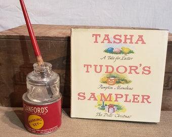 Tasha Tudor's Sampler - A Tale For Easter, Pumpkin Moonshine, The Doll's Christmas ~ Written and Illustrated by Tasha Tudor  ~ 1977