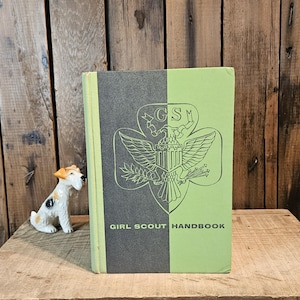 Girl Scout Handbook ~ Intermediate Program ~ My Girl Scout Record ~ Girl Scouts Of the U.S.A. ~ Published in 1953