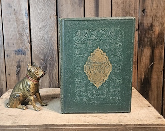 Antique Book ~ The Deserted Cottage - Illustrated with Twenty-One Designs ~ Written by William Wordsworth ~ 1859