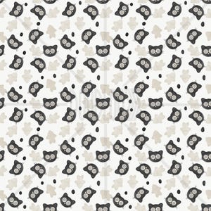 Cat Fish Watercolor | Seamless Repeating Pattern | Instant Digital Download | Commercial Use